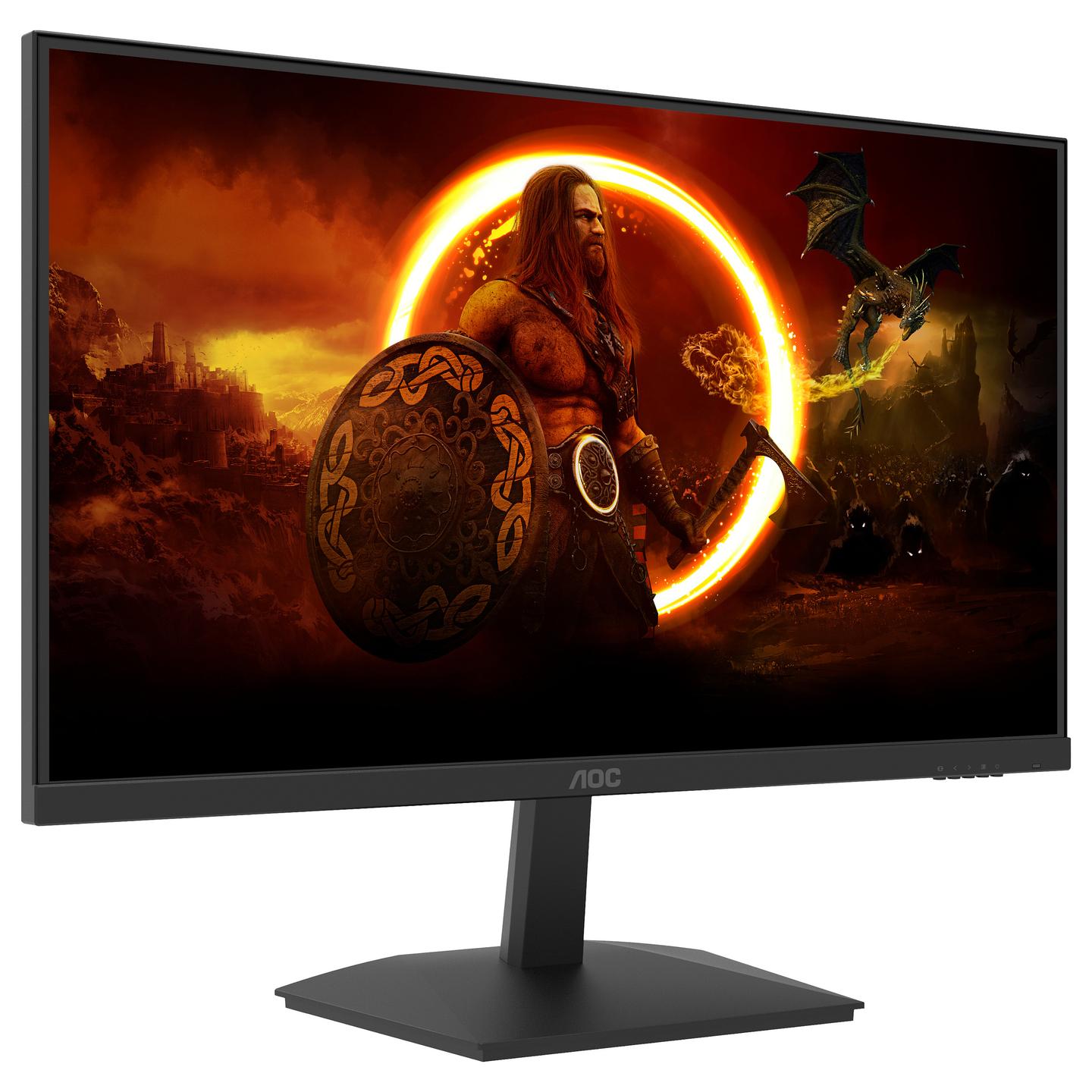 Monitor Gaming AOC 24G15N2, 23.8", FHD VA, 180Hz, 4ms, HDMI + DP - Zezë - 2