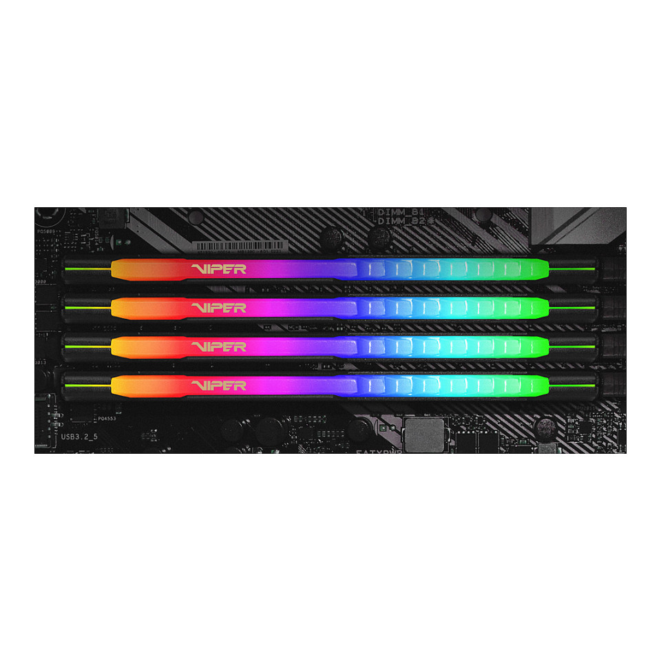 RAM Memorie DDR4 Patriot Viper Steel / 16GB (2x8GB) / DIMM / 3200MHz / 288-pin - Zezë - 6