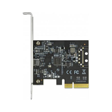 Kartë Zgjerimi PCI Express Delock 89036 / PCIe 3.0 x4 / 1x USB Type-C / USB 20Gbps / Low Profile - 3