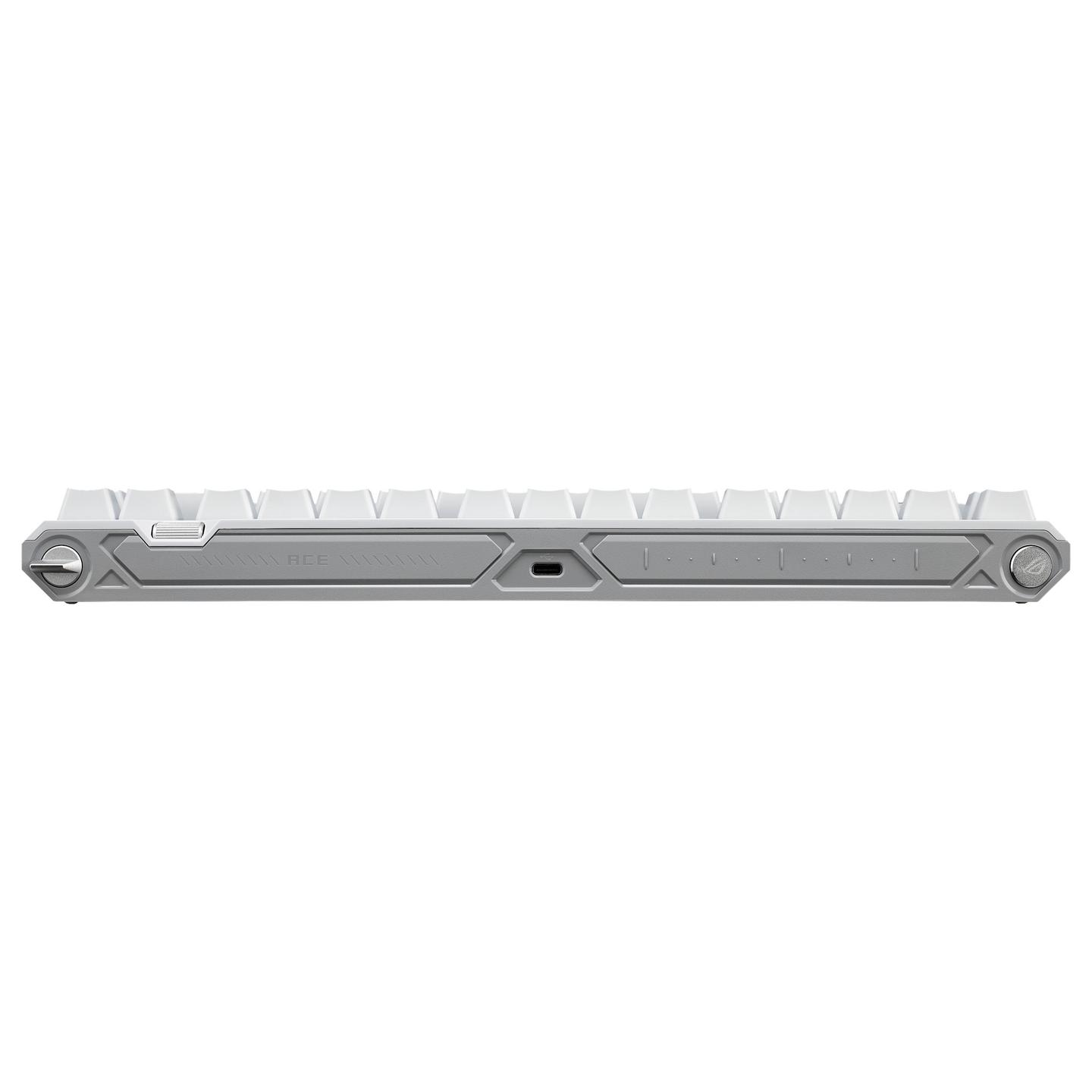 Tastierë Gaming ASUS ROG Falchion Ace 75 HE / Wired / QWERTZ (DE) / 75% / ROG HFX Magnetic / USB-C / 8000 Hz / RGB – Bardhë - 7