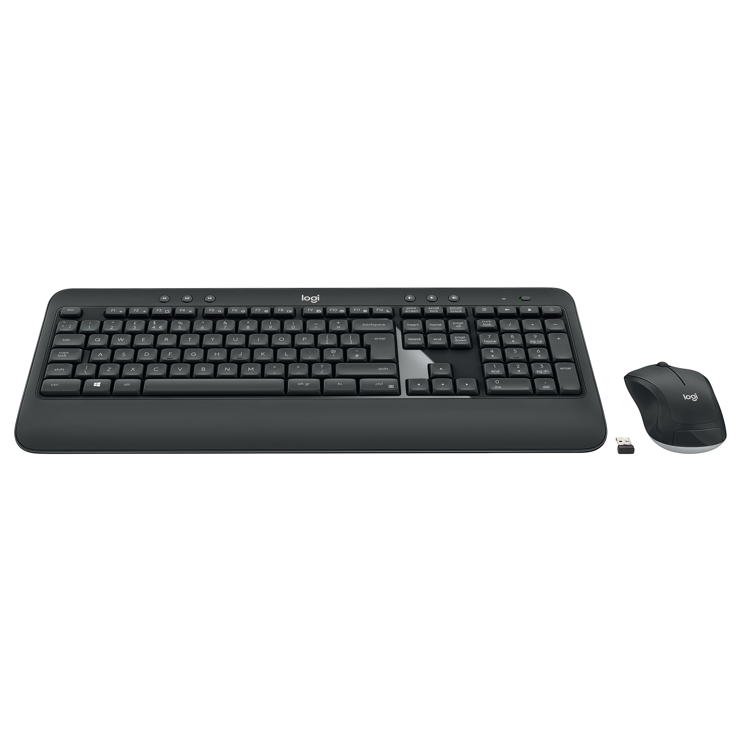 Tastierë dhe Maus pa Kabllo Logitech MK540 Advanced / RF Wireless – Zezë - 5