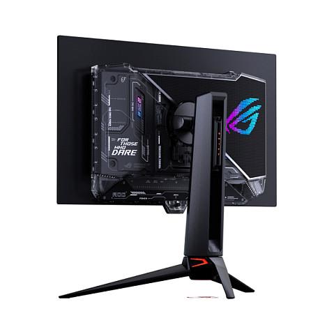 Monitor Gaming ASUS ROG Swift OLED PG27UCWM, 26.5", 4K UHD WOLED, 240Hz, 0.03ms, HDMI + DisplayPort + USB-C, USB Hub, Pivot, VESA - Zezë - 4
