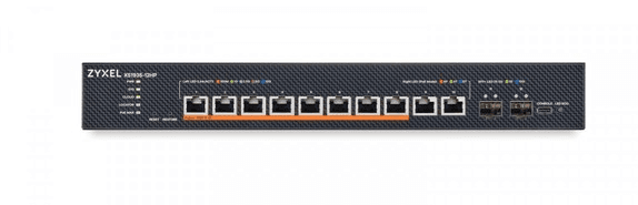 Switch Zyxel XS1935-12HP, 8x MultiGig 10GbE PoE++, 2x 10GbE RJ45, 2x SFP+ 10G, PoE 400W - Zezë - 2