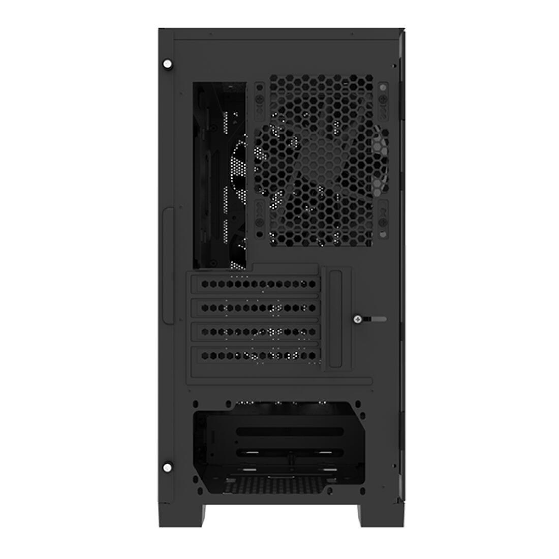 KasĂ« PC Montech AIR 100 LITE / Mini Tower / Micro-ATX / 2x 120mm Fan / Tempered Glass â ZezĂ« - 5