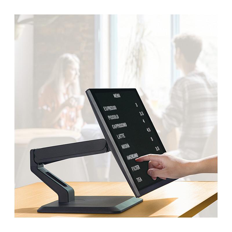 Mbajtëse për Monitor LogiLink BP0100 , 1 Monitor , 17–32" , deri 10kg , Touchscreen , me sustë gazi , VESA 75x75 & 100x100 - Zezë - 5