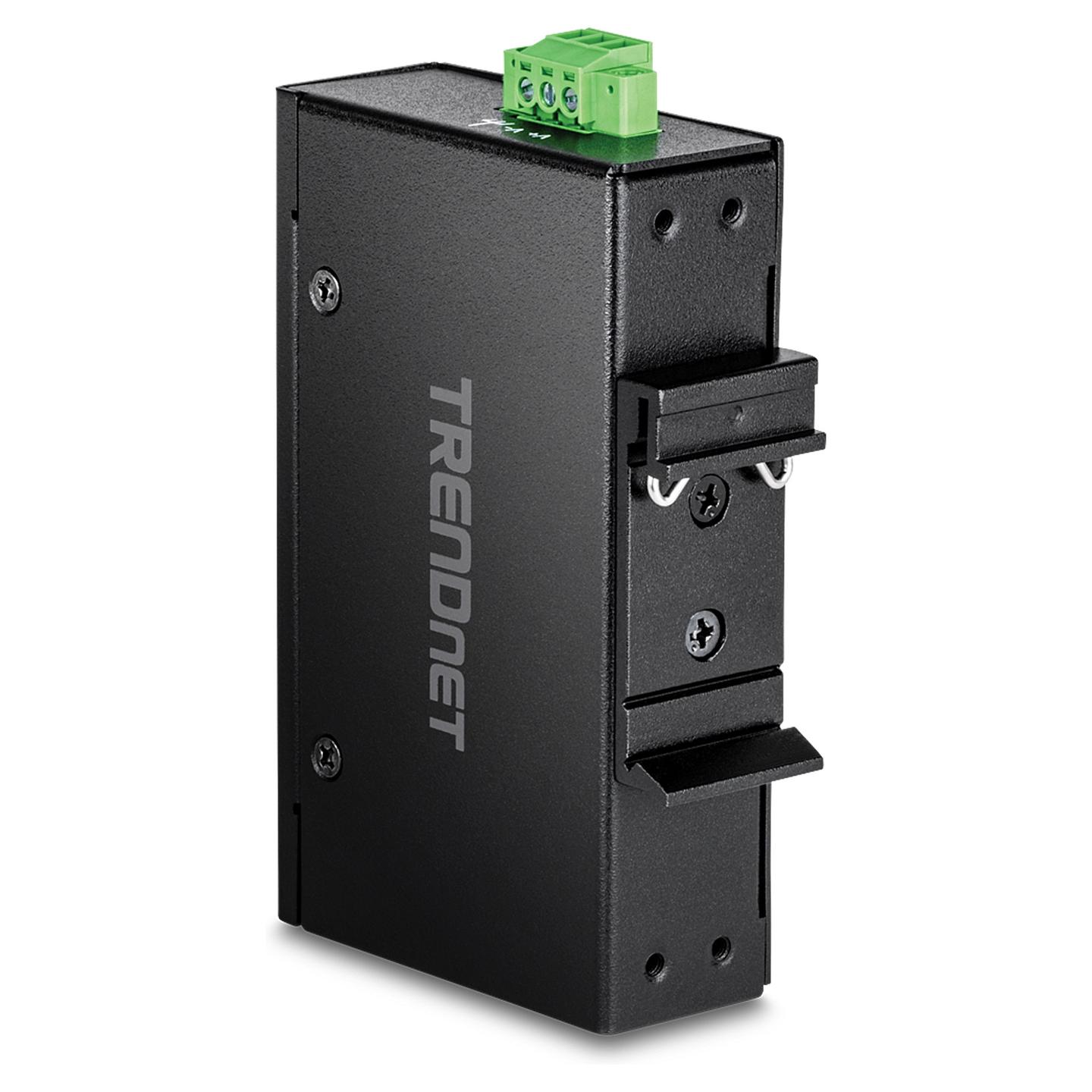 Switch Industrial TRENDnet TI-GLC50, 5 porta Gigabit Ethernet, Switching Capacity 10Gbps, Unmanaged, IP50, DIN-Rail - Zezë - 3