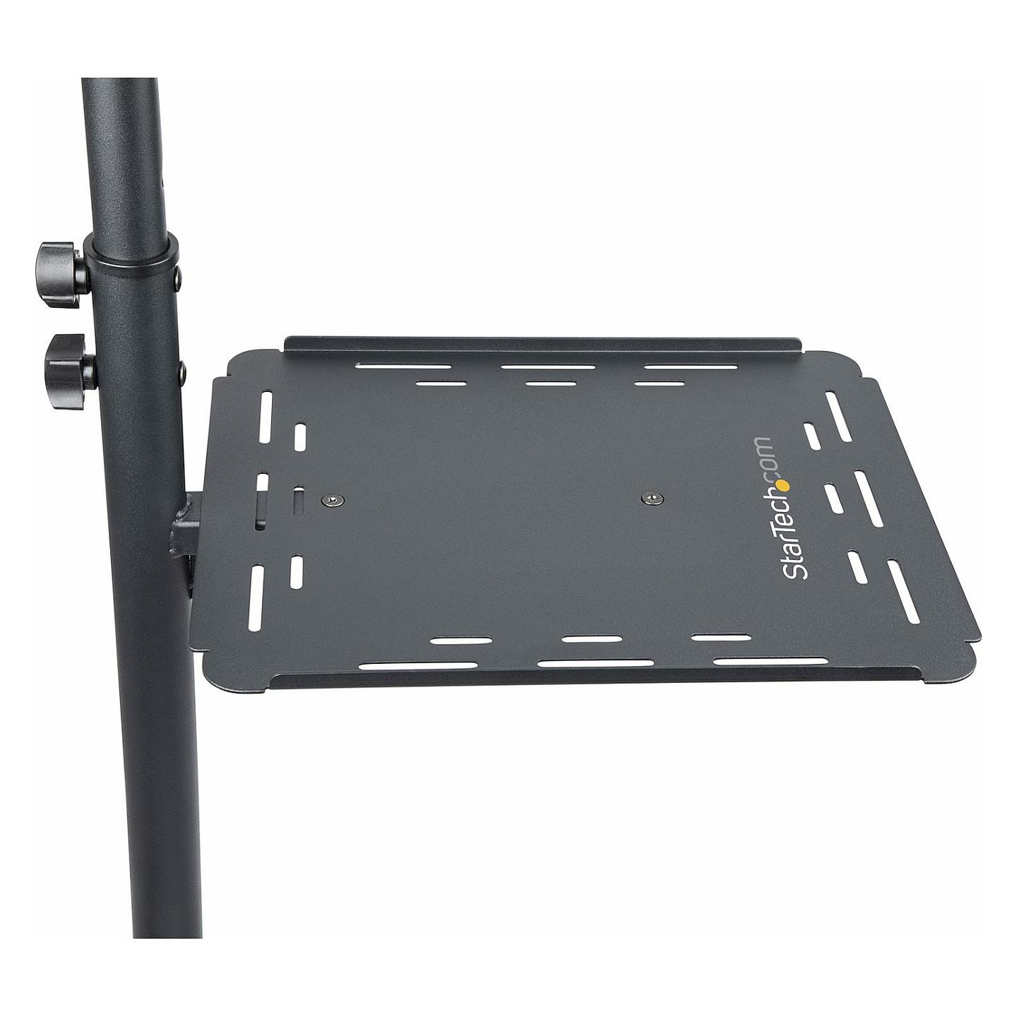 Karrocë Mobile për Projektor dhe Laptop StarTech.com ADJPROJCART, 2 Rafte, 10kg për Raft, Lartësi e Rregullueshme, ±12°, 4 Rrota - Zezë - 7
