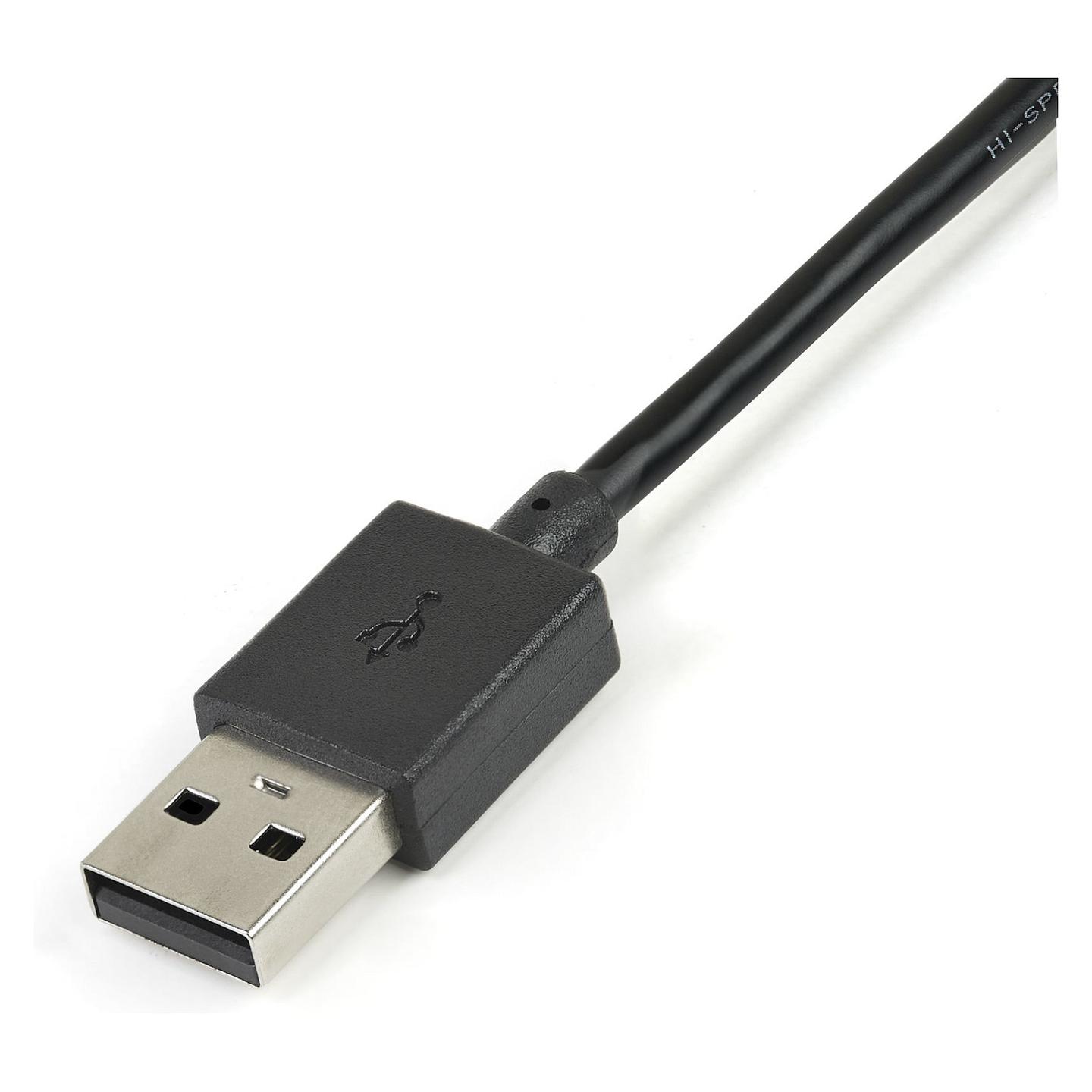 Adapter rrjeti StarTech.com USB2100, USB-A 2.0 në RJ-45, Ethernet 10/100 Mbit/s - Zezë - 2