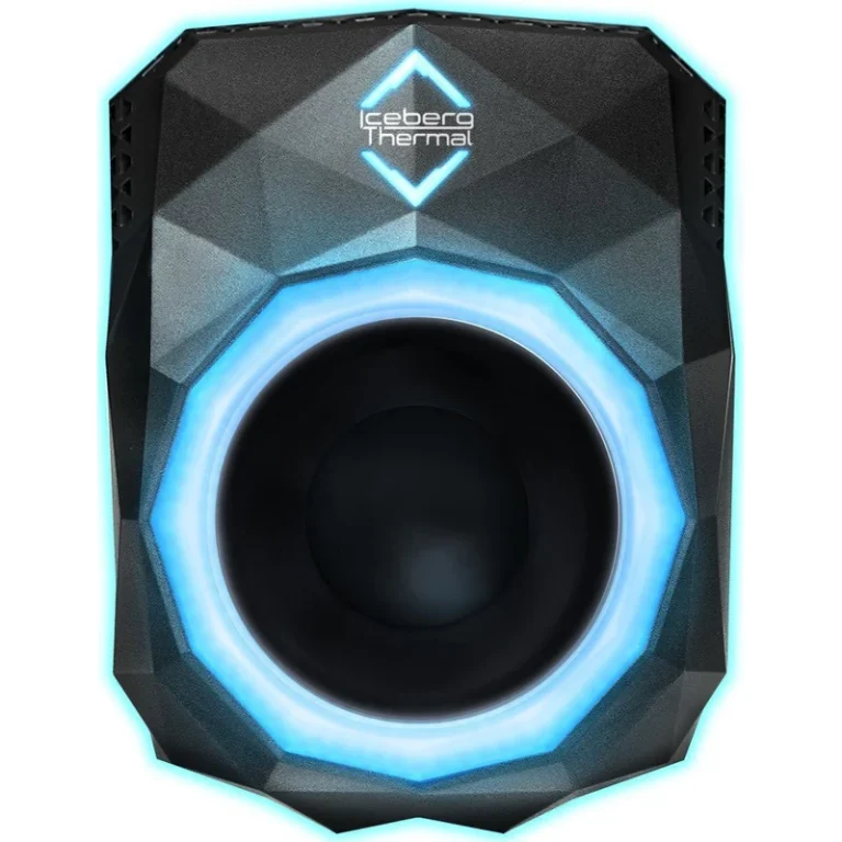 Ftohës për Procesor Iceberg Thermal IceFLOE AURORA / AIO / 240mm / 2x120mm / ARGB - Zezë - 2