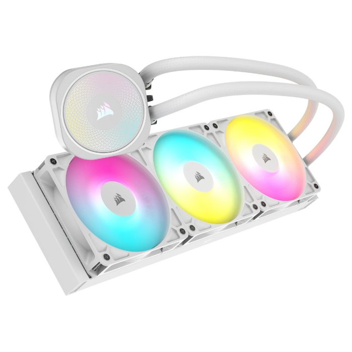 Ftohës për Procesor Corsair Nautilus 360 RS ARGB / AIO / 360mm / 3x120mm / ARGB - Bardhë - 2
