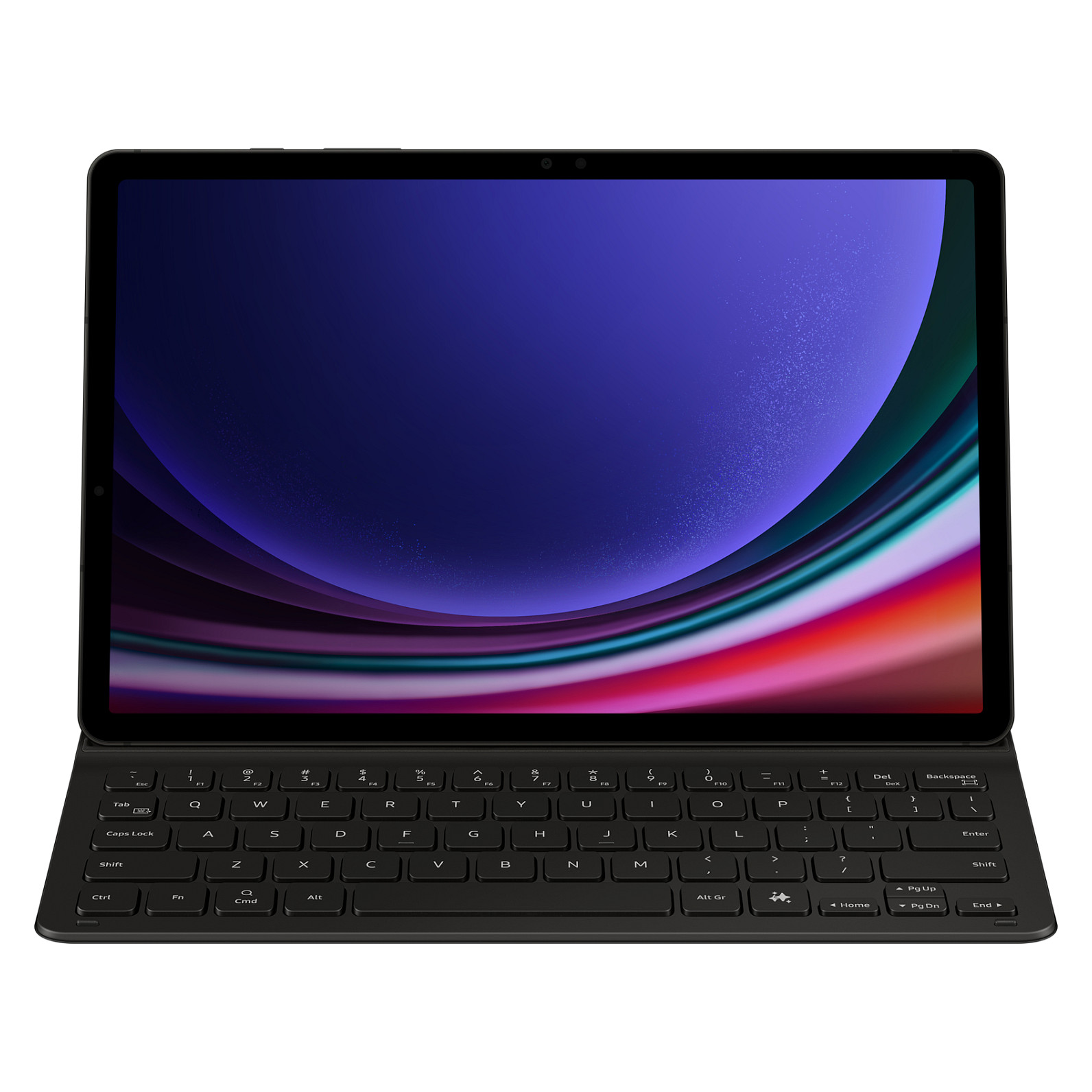 Tastierë Samsung për Galaxy Tab S9 / Tab S9 FE / QWERTZ / Bluetooth / POGO Pin - Zezë - 8