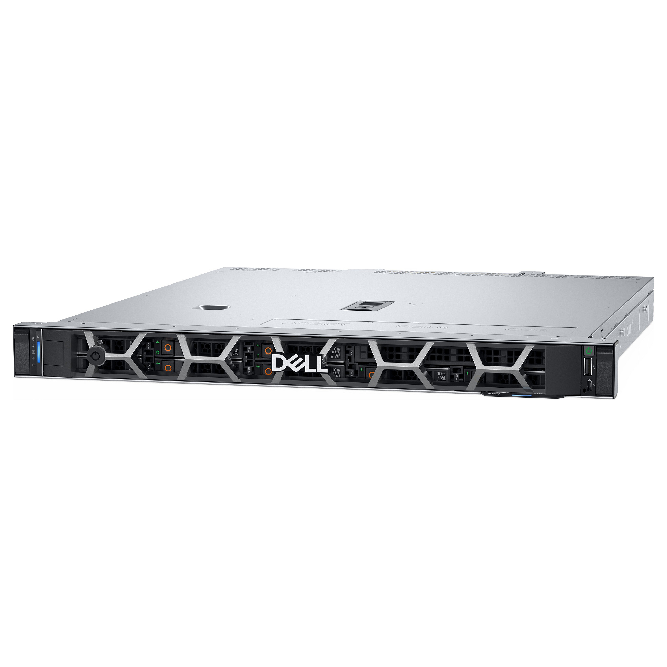 Dell PowerEdge R360 Rack Server 1U – Intel Xeon 6333P, 32GB DDR5 ECC, 2x480GB SSD, PERC H755 RAID, 8x2.5", 700W - 3