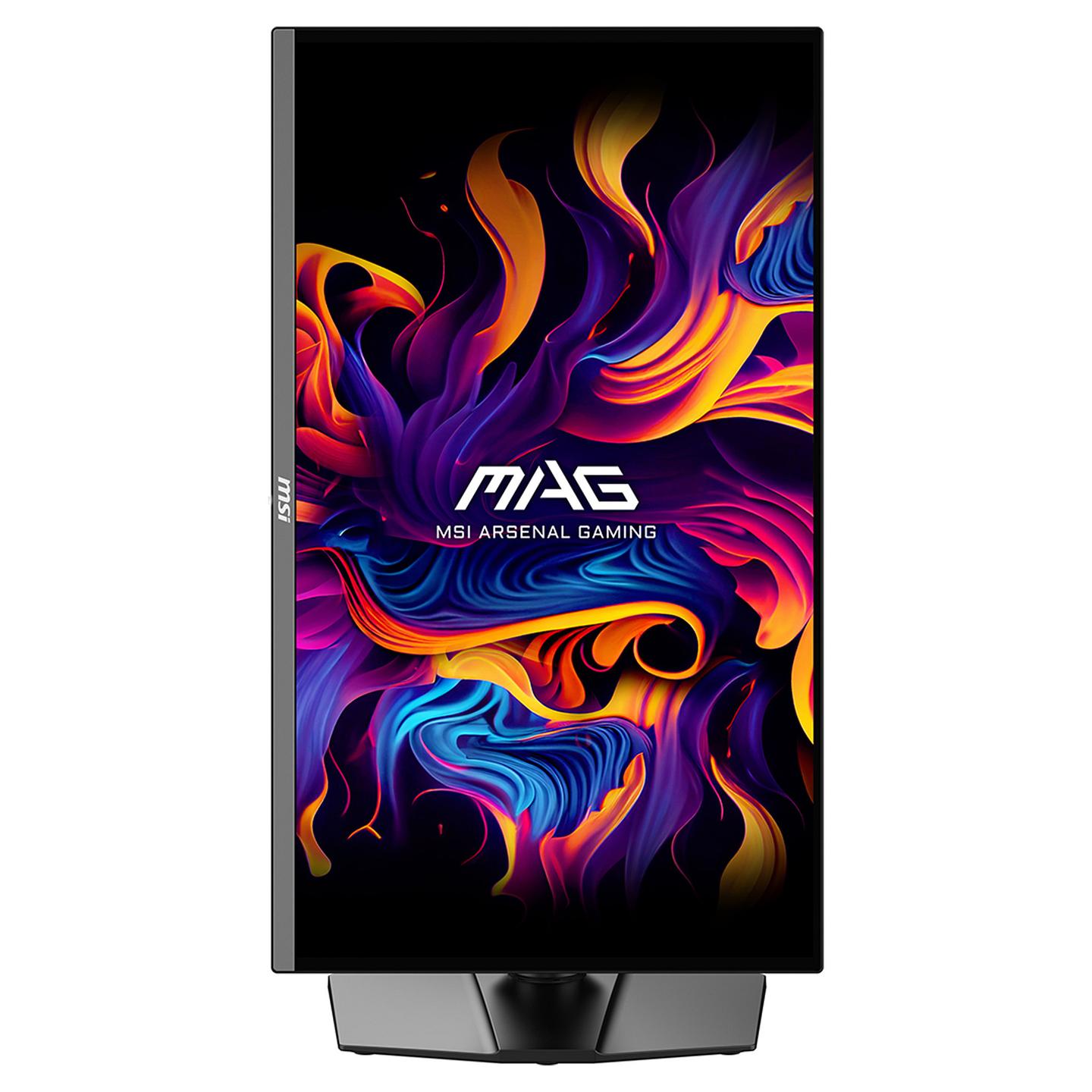 Monitor Gaming MSI MAG 272UP QD-OLED X24 / 26.5" / 4K UHD QD-OLED / 240Hz / 0.03ms / HDMI+DP+USB-C - Zezë - 4