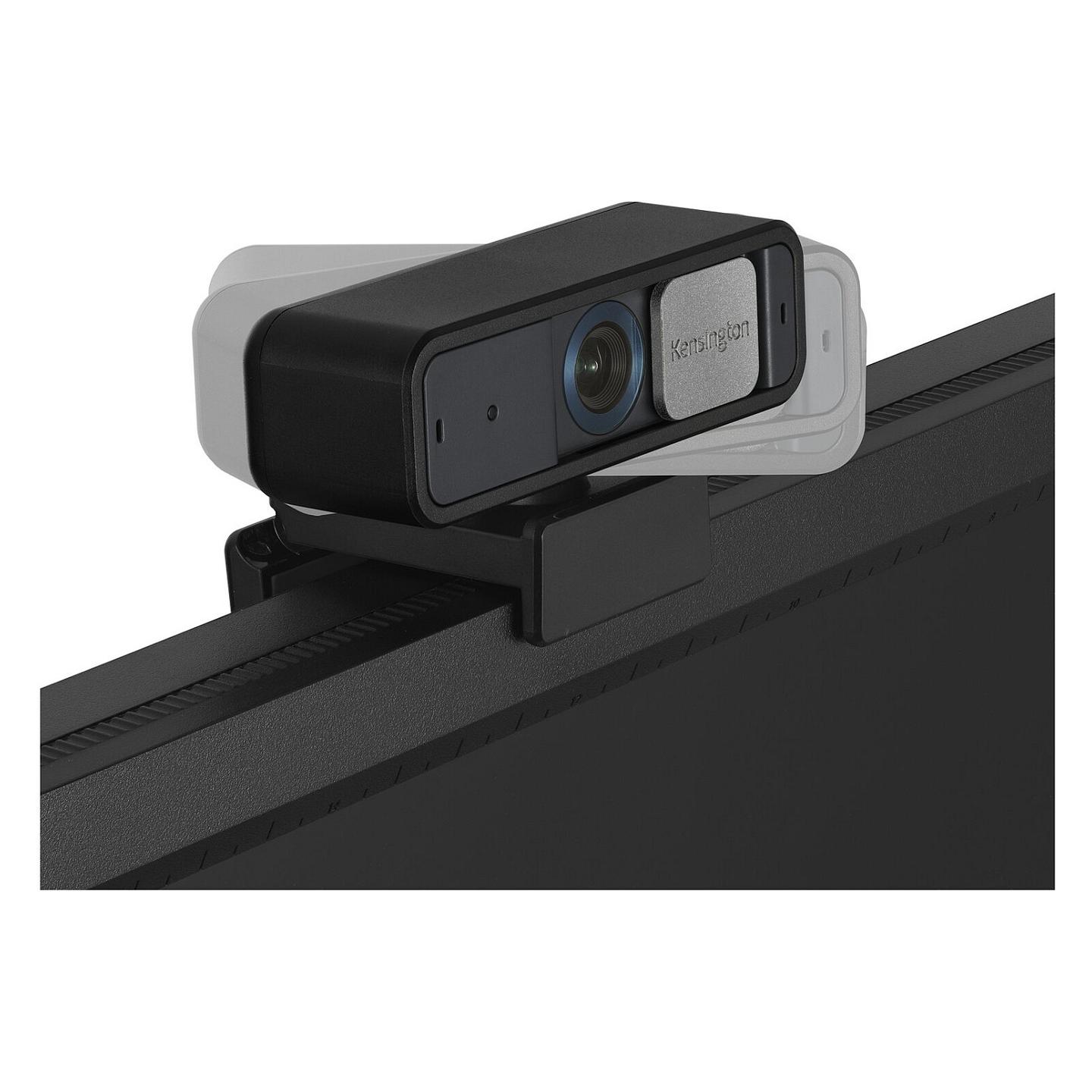 Webcam Kensington W2050 Pro / Full HD 1080p / 93° / Autofokus / 2 Mikrofona / Mbulesë Privatësie / USB - Zezë - 4