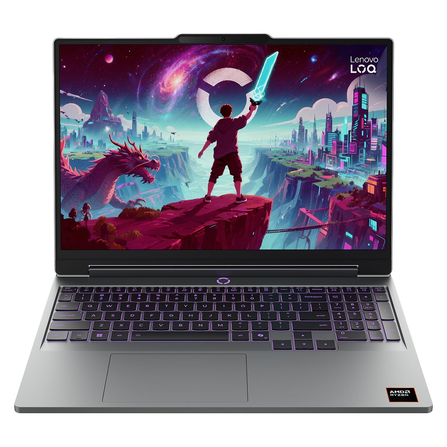 Laptop Gaming Lenovo LOQ 15AHP11 / Ryzen 7 250 / 16GB DDR5 / 1TB / 15.3" WUXGA IPS 165Hz / RTX 5070 8GB - Hiri