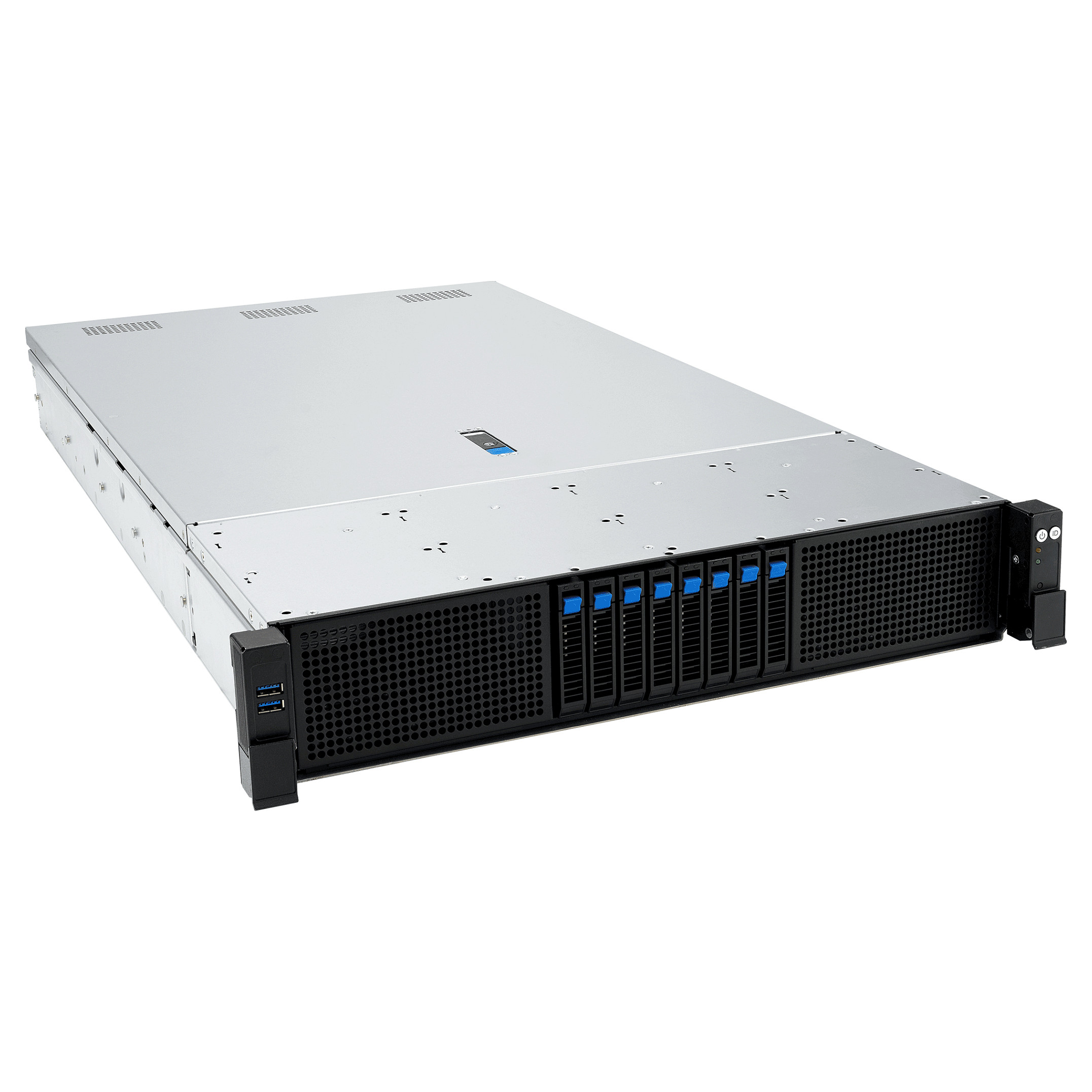 ASUS RS720A-E13-RS8U Rack Server 2U – AMD EPYC 9005 Series, 8x NVMe, DDR5 RDIMM, OCP 3.0, 2700W Redundant PSU - 3
