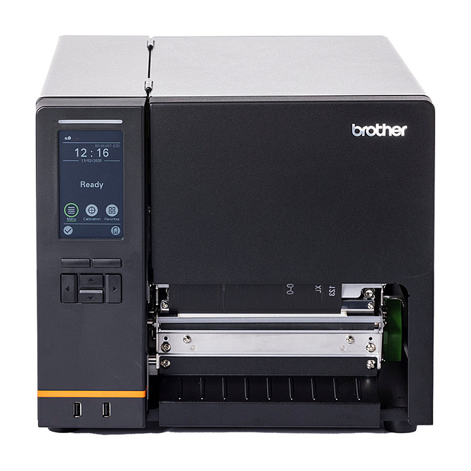 Printer Industrial Etiketash Brother TJ-6521TN / Direkt Termal / 203 × 300 DPI / 304.8 mm/s / Wi-Fi, Bluetooth, Ethernet, USB & RS-232 – Zezë