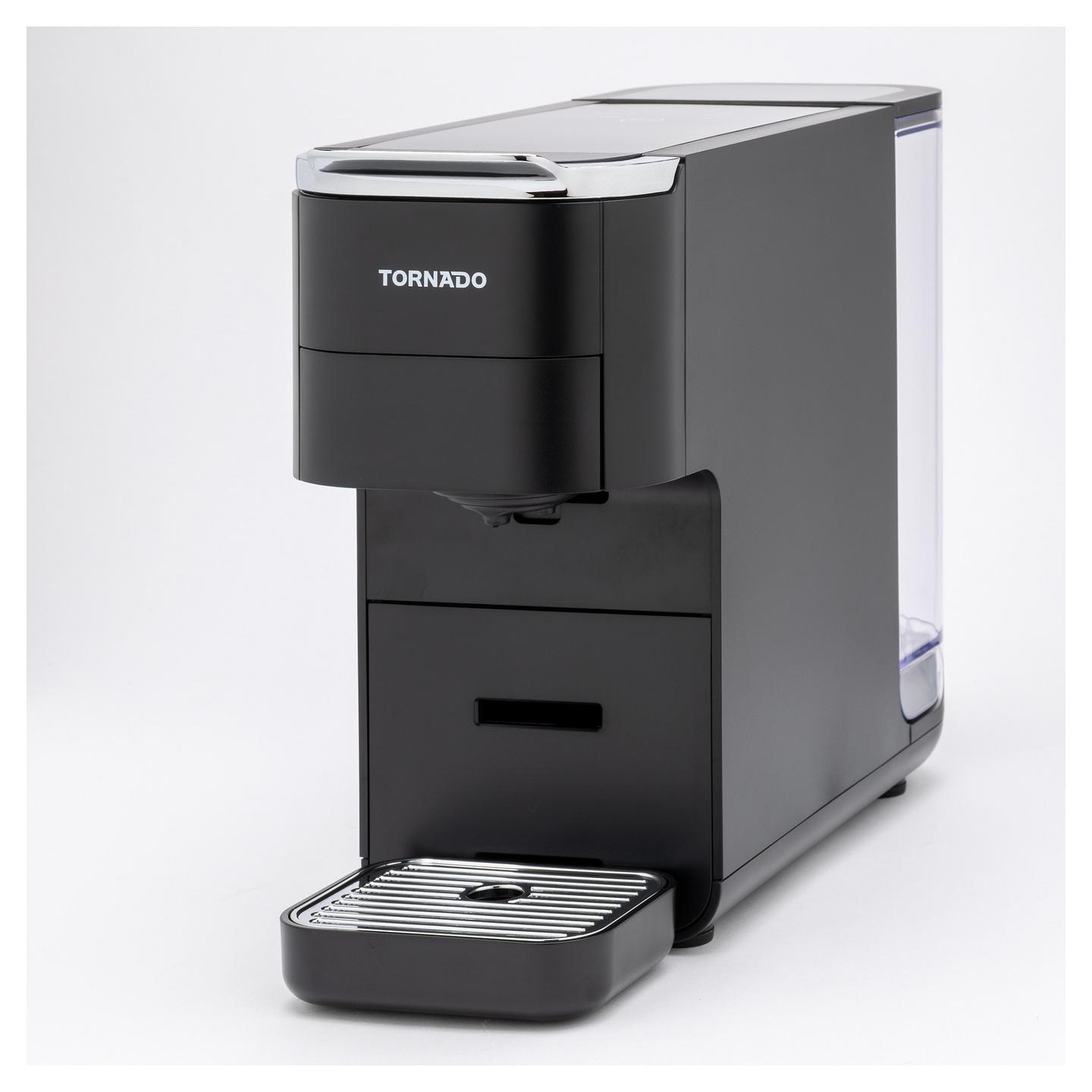 Aparat për Kafe me 5 Sisteme TORNADO TCM7042-GS, 1350 W, 20 bar, Rezervuar 1.5 L – Zezë - 12