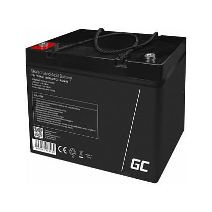 Bateri Green Cell AGM49, AGM, 12 V, 55 Ah - 2