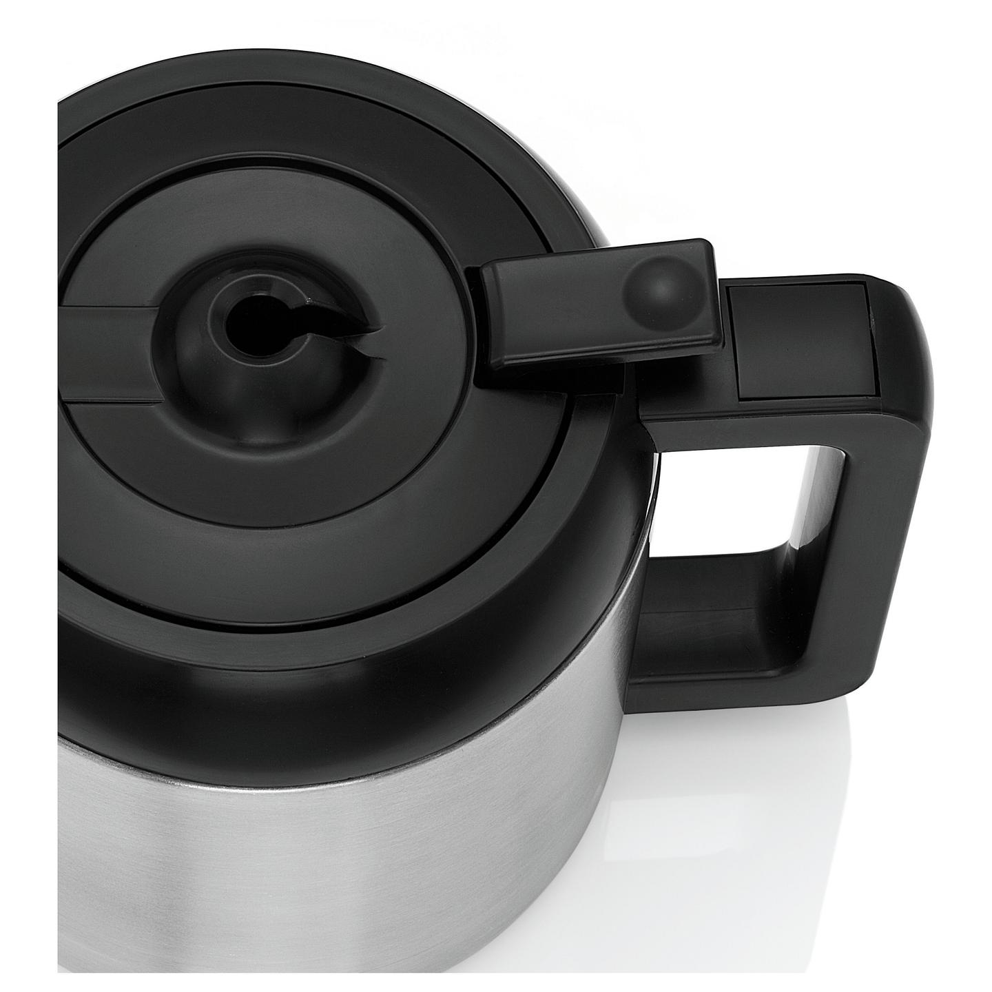 Aparat për Kafe me Filter WMF Stelio Aroma Thermo, 1000 W, 1 L, 8 Filxhanë, Enë Termike – Argjend/Zezë - 4