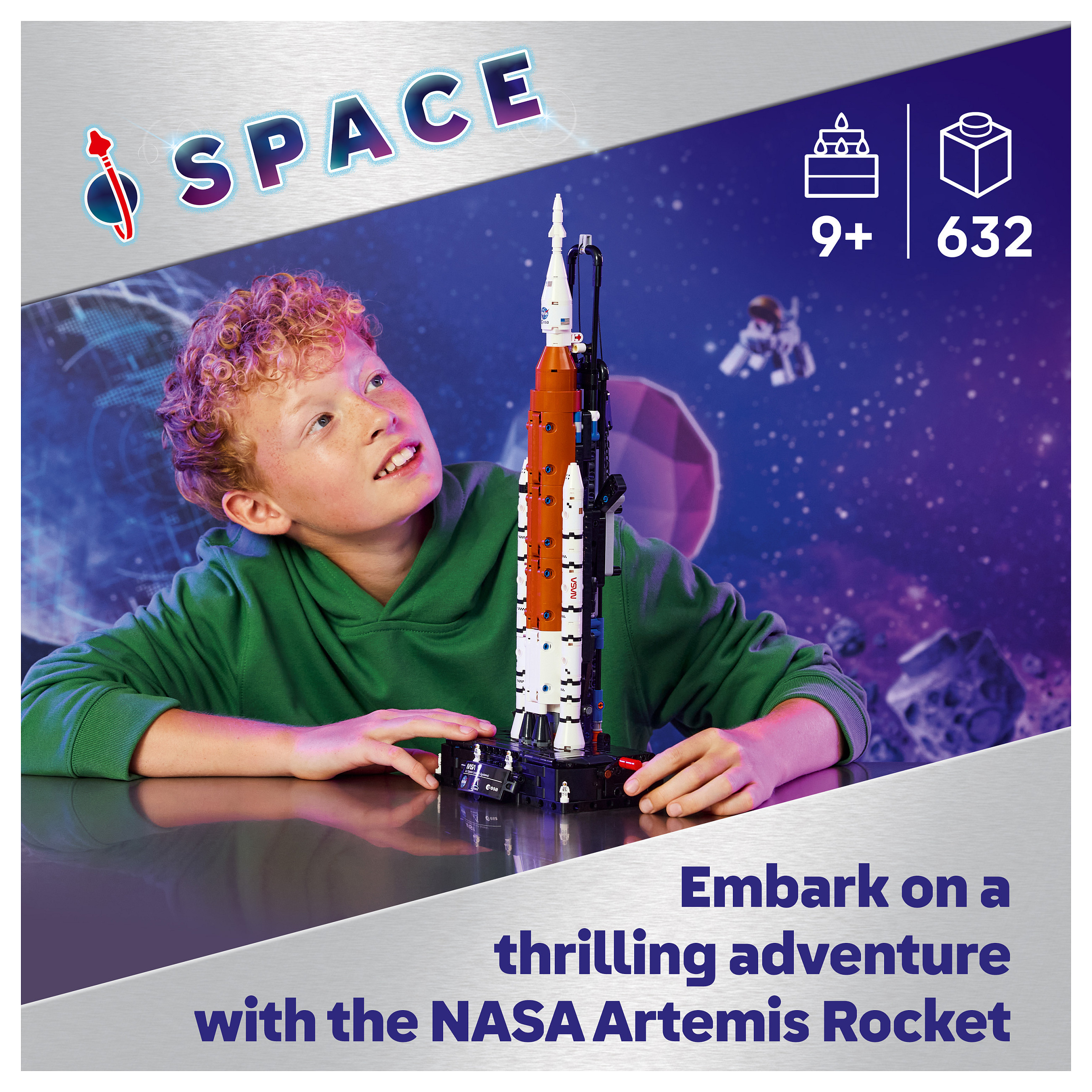 LEGO Technic NASA Artemis Space Launch System Rocket 42221 - 25
