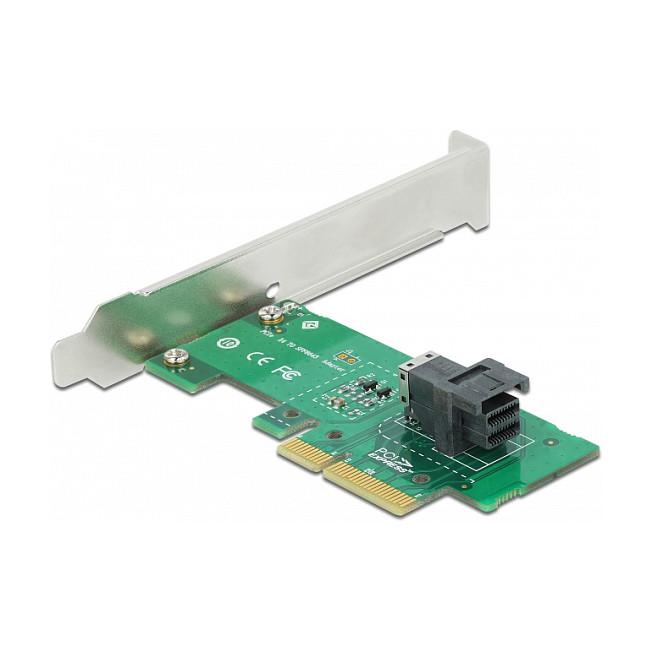 Kartë Zgjerimi PCI Express Delock 90437 / PCIe 4.0 x4 / 1x SFF-8643 / NVMe / Low Profile - 2