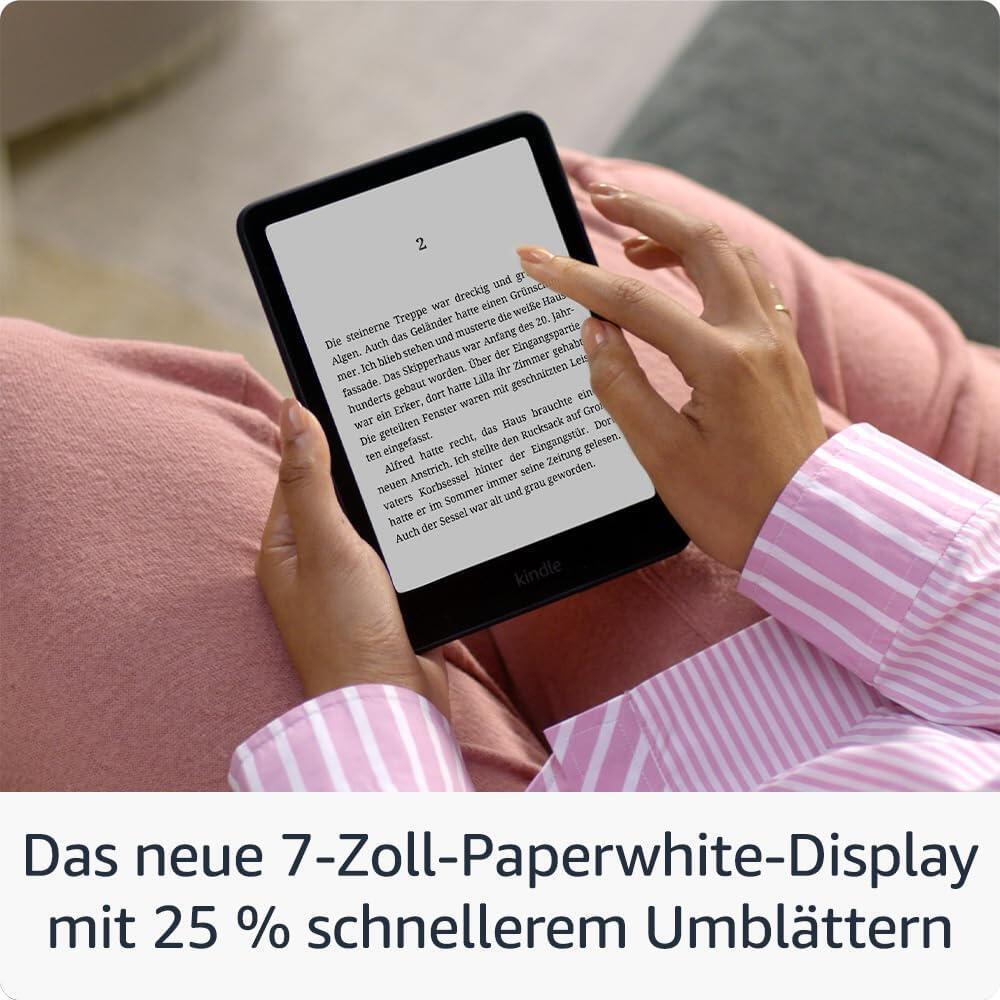 E-book Amazon Kindle Paperwhite Gen12 / B0CFPR32B1 / 7" / 16GB - Rozë - 3