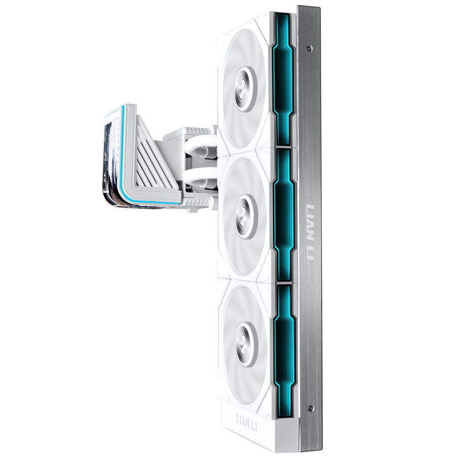 Ftohës për Procesor Lian Li HydroShift II OLED Curved 360TL / AIO / 360mm / 3x120mm / 2600RPM / 90.1CFM / OLED - Bardhë - 3
