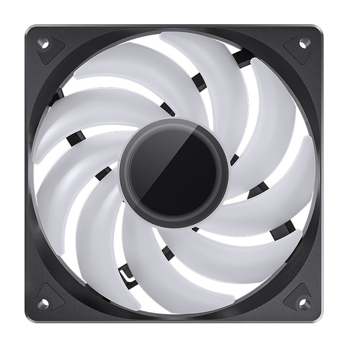 Ftohës për Kasë Jonsbo SL-120 / 120mm / 600-1500 RPM / PWM / ARGB / 101.06 m³/h / 32 dBA / 20 LED – Zezë - 9