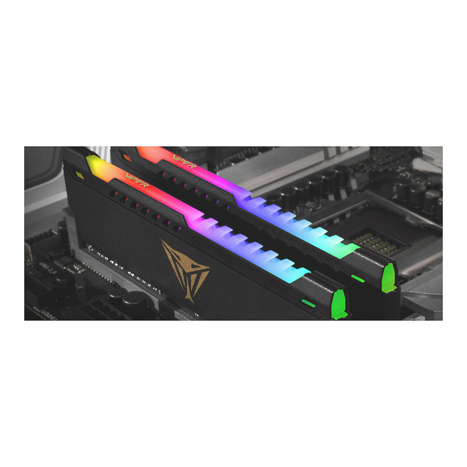 RAM Memorie DDR4 Patriot Viper Steel / 16GB (2x8GB) / DIMM / 3200MHz / 288-pin - Zezë - 5