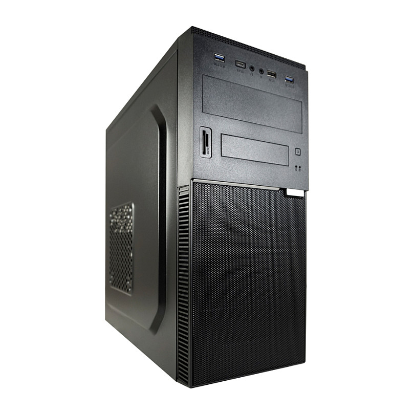 Kasë LC-Power LC-7041B-ON / Midi Tower / ATX / pa Fanë - Zezë - 2
