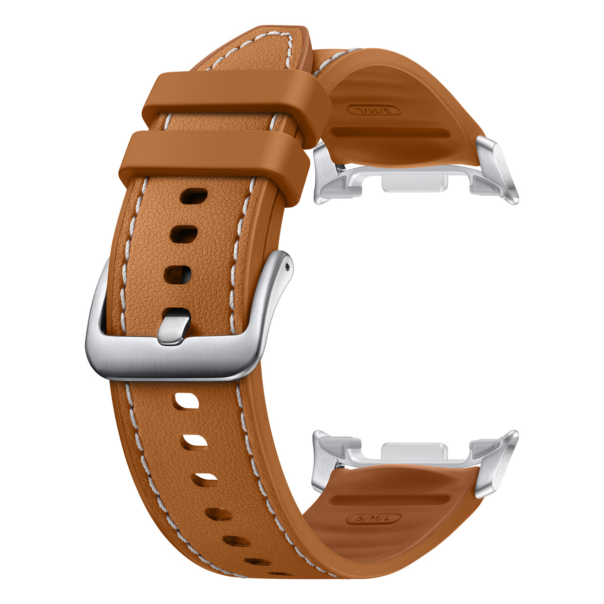 Rrip për orë Samsung Galaxy Watch8 / 20mm / Hybrid Band - Kafe - 3