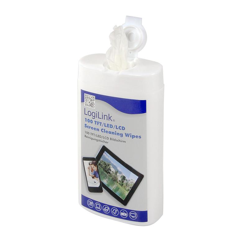 Peceta Pastrimi për Ekran LogiLink RP0010 , TFT, LCD, Plasma , 100 copë - 2