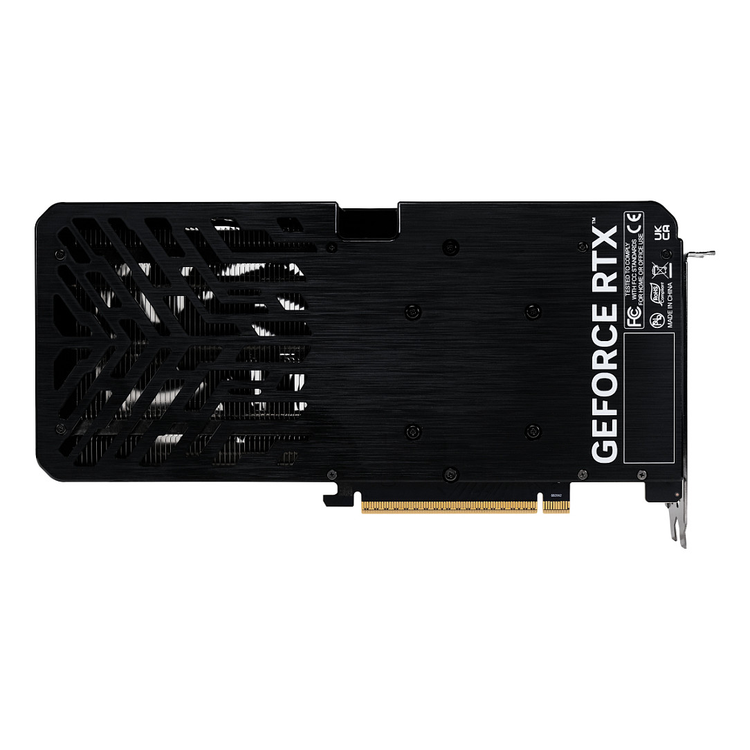 Kartë Grafike NVIDIA Gainward GeForce RTX 5060 Ti Ghost / 8GB GDDR7 / PCIe 5.0 / Dual Fan – Zezë - 6