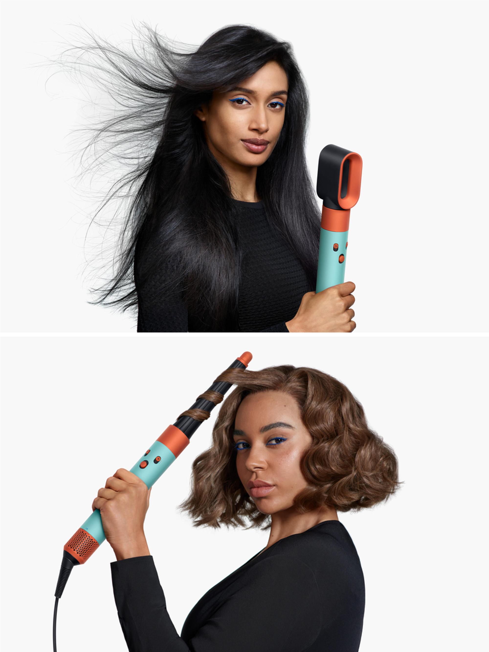 Stilues për flokë Dyson Airwrap i.d. Curly+Coily / 533736-01 – Portokalli/Gjelbër - 2