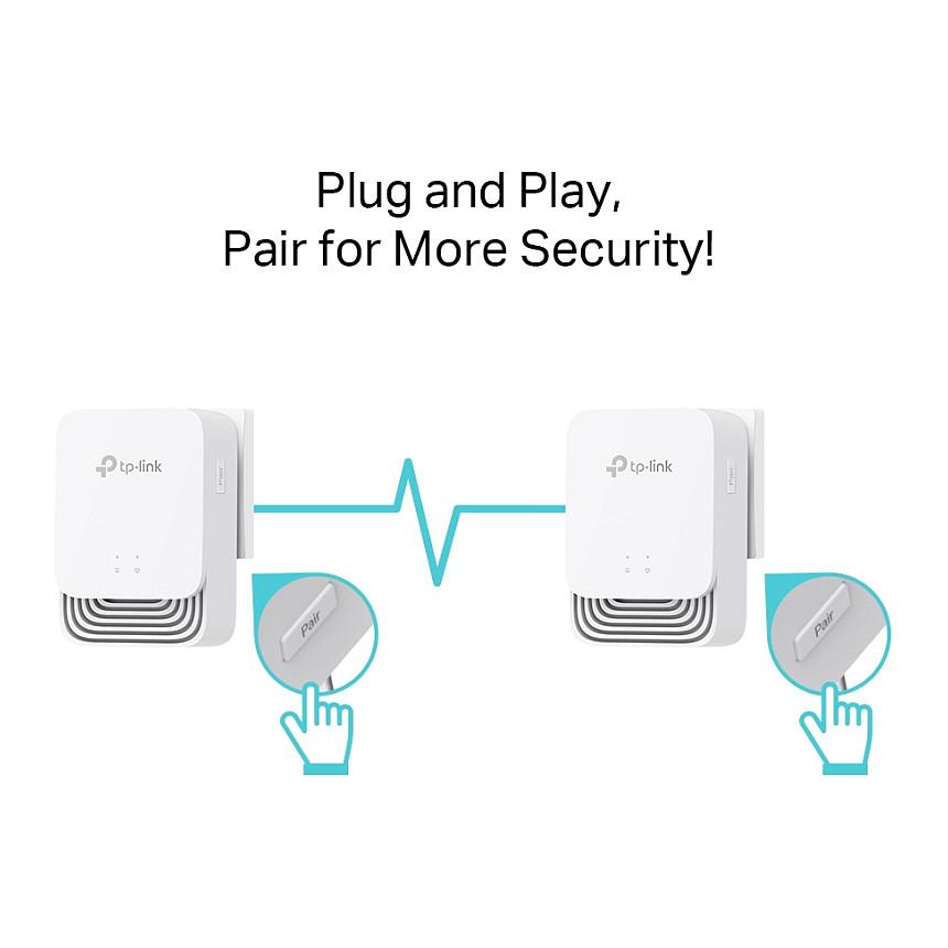 Power-LAN TP-Link PG1200 KIT, G.hn, 607Mbps, 2× Gigabit Ethernet 10/100/1000Mbps, MIMO SISO, 300m - Bardhë - 5