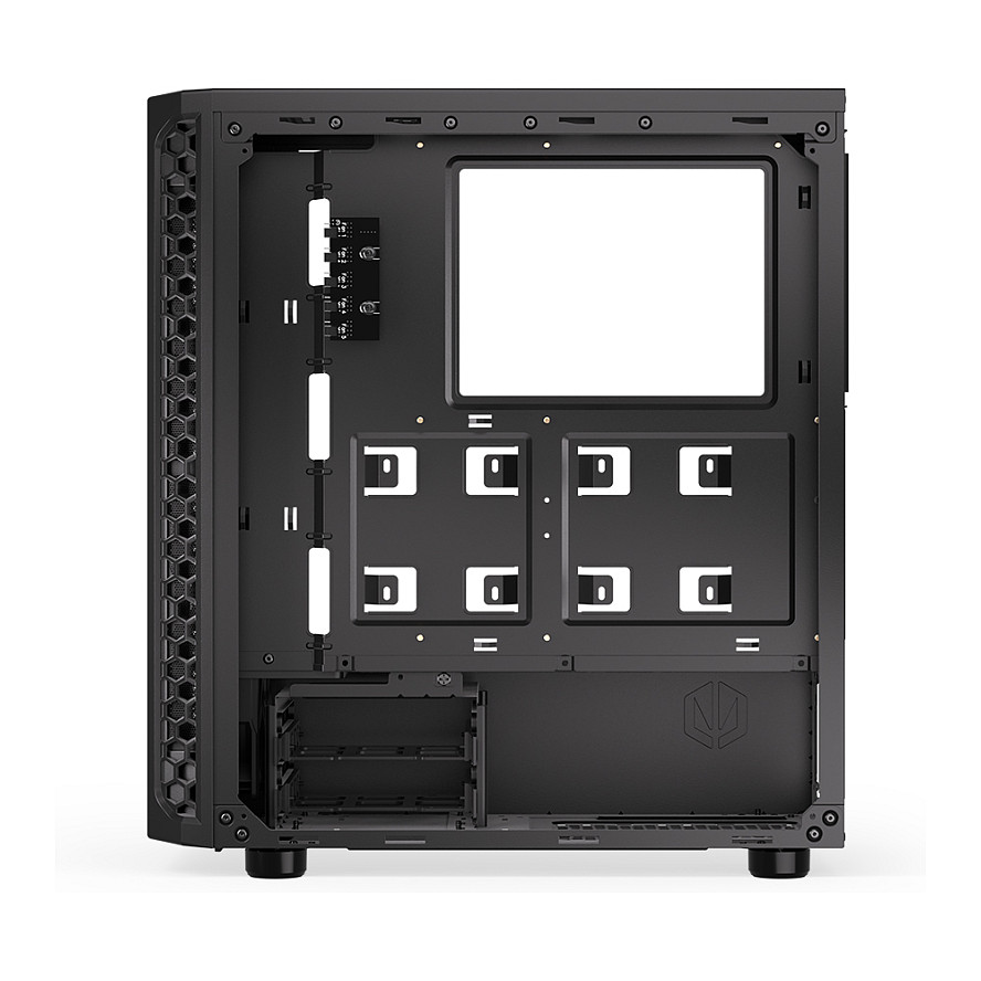 Kasë PC ENDORFY Signum 300 Air / Tower / ATX / 3x 120mm + 1x 120mm Fan / Tempered Glass - Zezë - 15