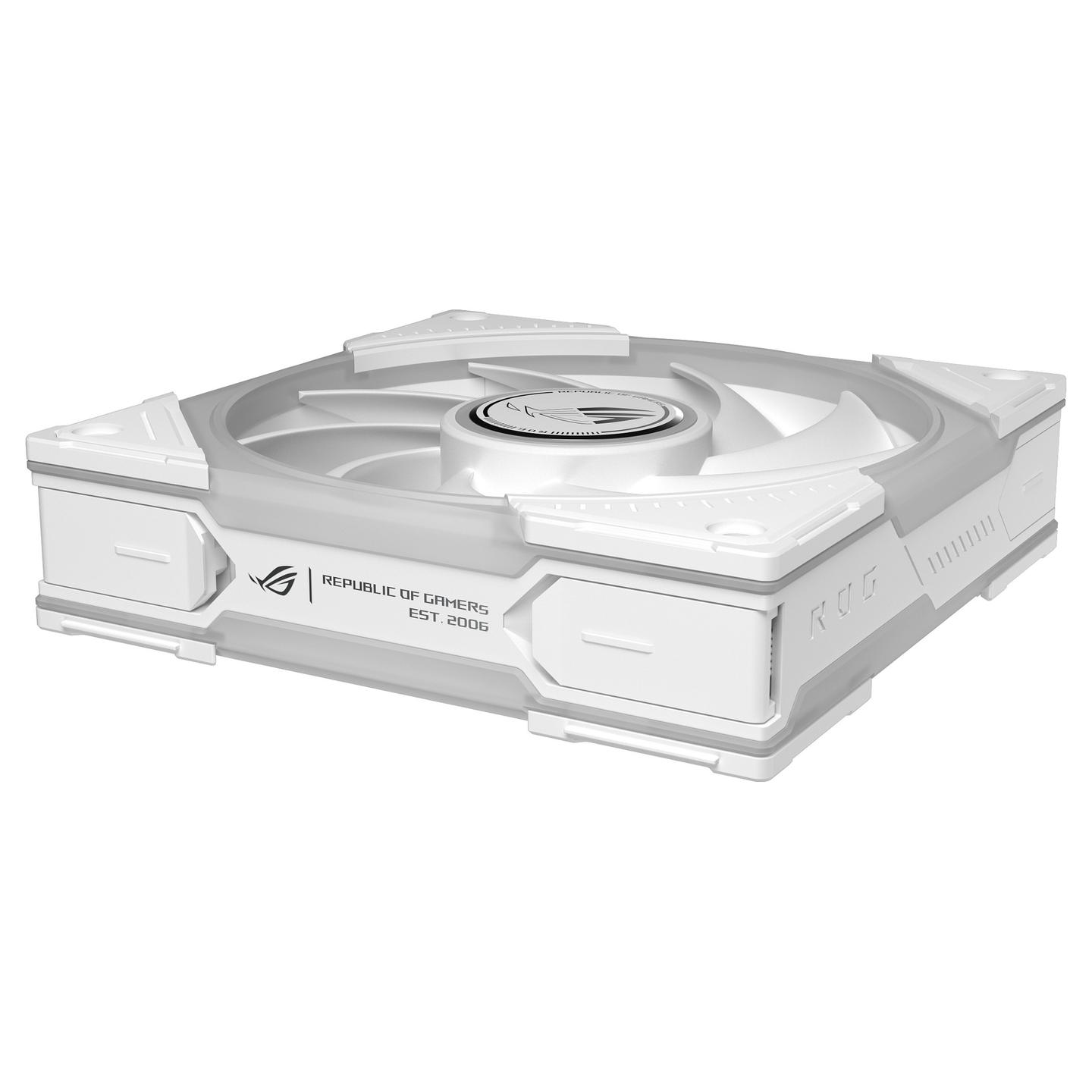 FtohĂ«s pĂ«r KasĂ« ASUS ROG Eurux GR120 / 120mm / 2200 RPM / PWM / ARGB / 3 CopĂ« â BardhĂ« - 14