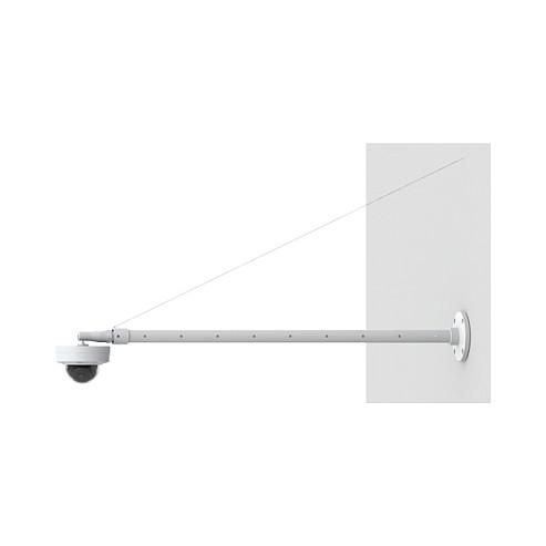 Mbajtëse për Kamera Sigurie Axis T91B53, Teleskopike, 1–1.8 m, 1.6 kg, për Tavan - Bardhë - 3