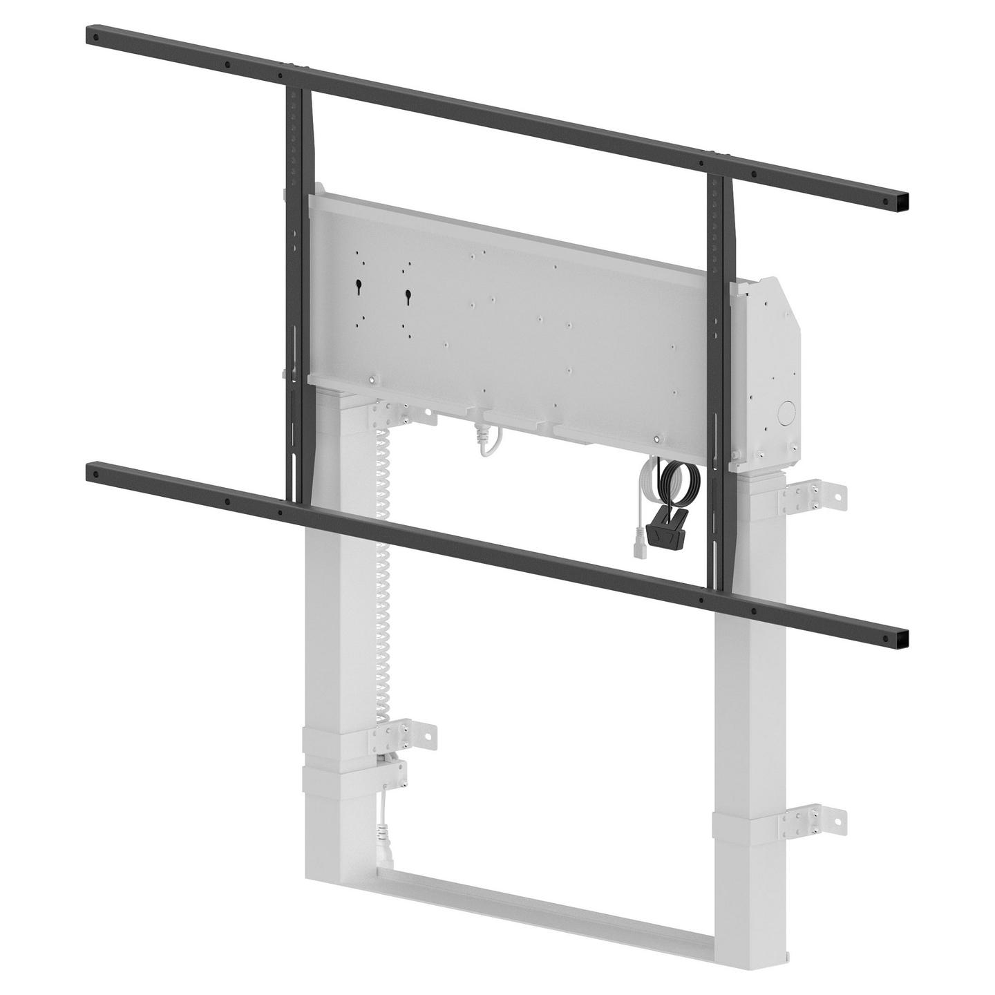 Mbajtëse për Monitor iiyama / 55″–105″ / deri në 120 kg / VESA deri në 800×600 mm / Elektrike - Bardhë - 10