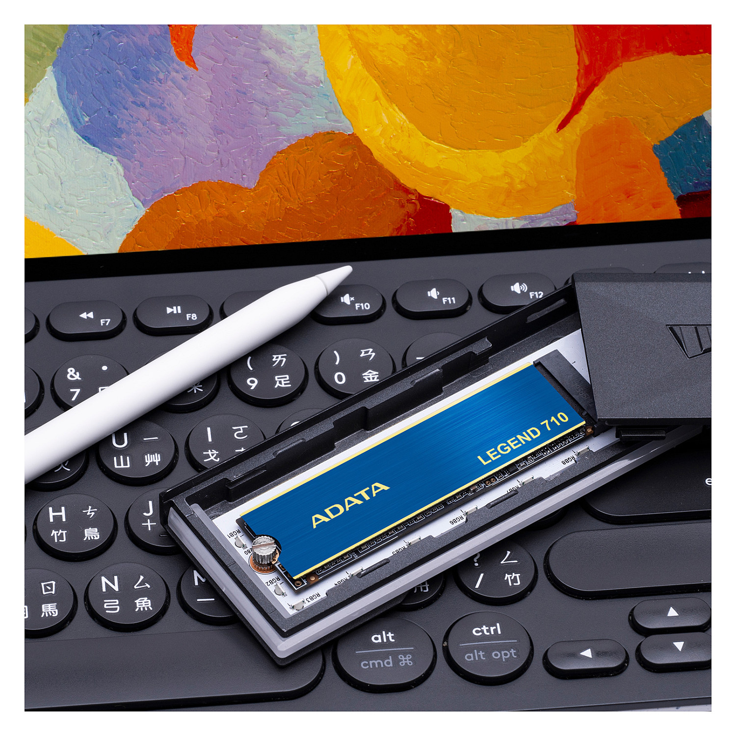 SSD e Brendshme ADATA LEGEND 710 / 256GB / M.2 2280 / PCI Express 3.0 x4 (NVMe 1.4) - Zezë - 10