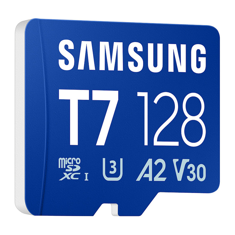 Kartë Memorie Samsung T7 / 128GB / MicroSDXC / UHS-I / U3 / V30 / 170MB/s - 3