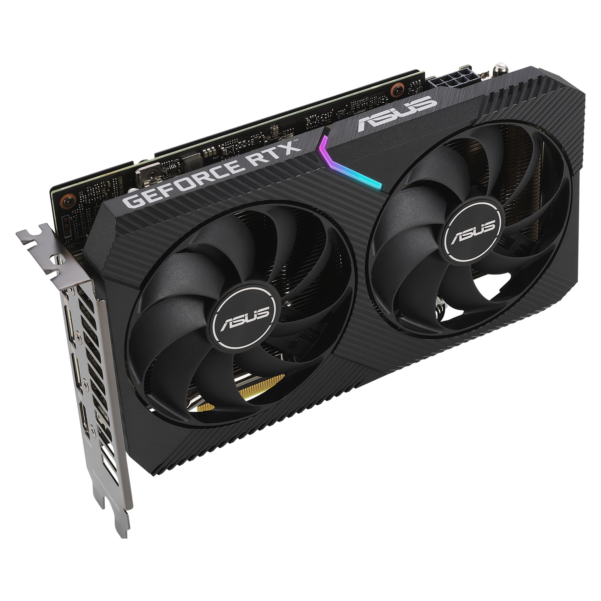 Kartelë Grafike NVIDIA GeForce RTX 3060 / 12GB GDDR6 / 192-bit / ASUS Dual V2 OC Edition - 7