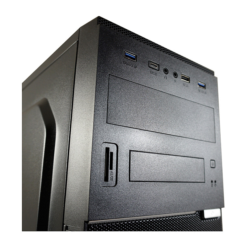 Kasë LC-Power LC-7041B-ON / Midi Tower / ATX / pa Fanë - Zezë - 11