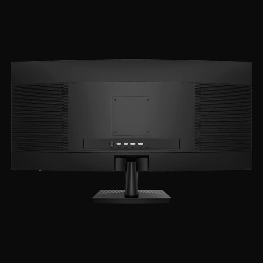 Monitor Gaming LC-Power LC-M34QC, 34", UWQHD VA Curved, 180Hz, 1ms, 2xHDMI+2xDP - Zezë - 8