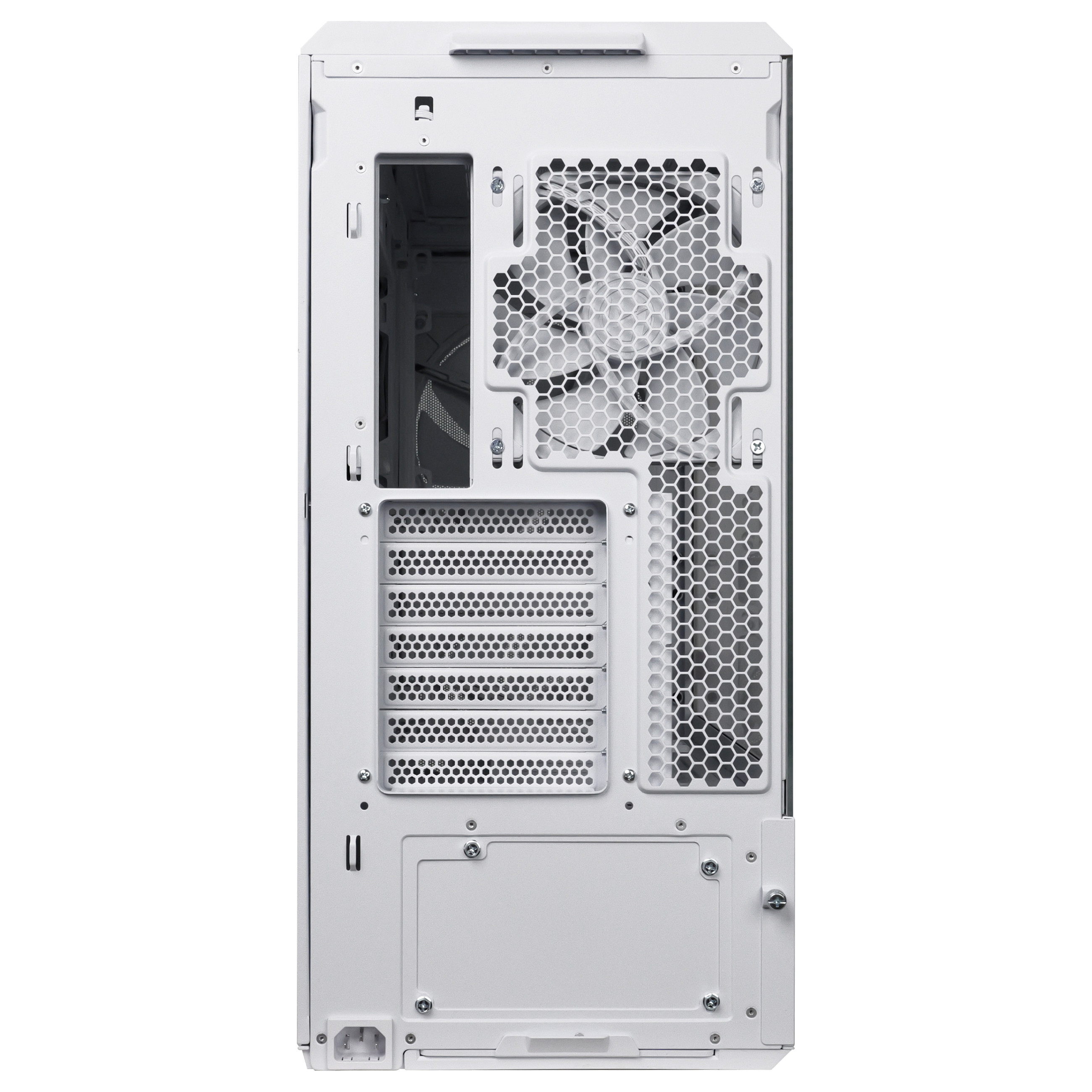 Kasë Lian Li LANCOOL 217 / Midi Tower / E-ATX / 2x 170mm + 3x 120/140mm Fan / Tempered Glass - Bardhë - 6