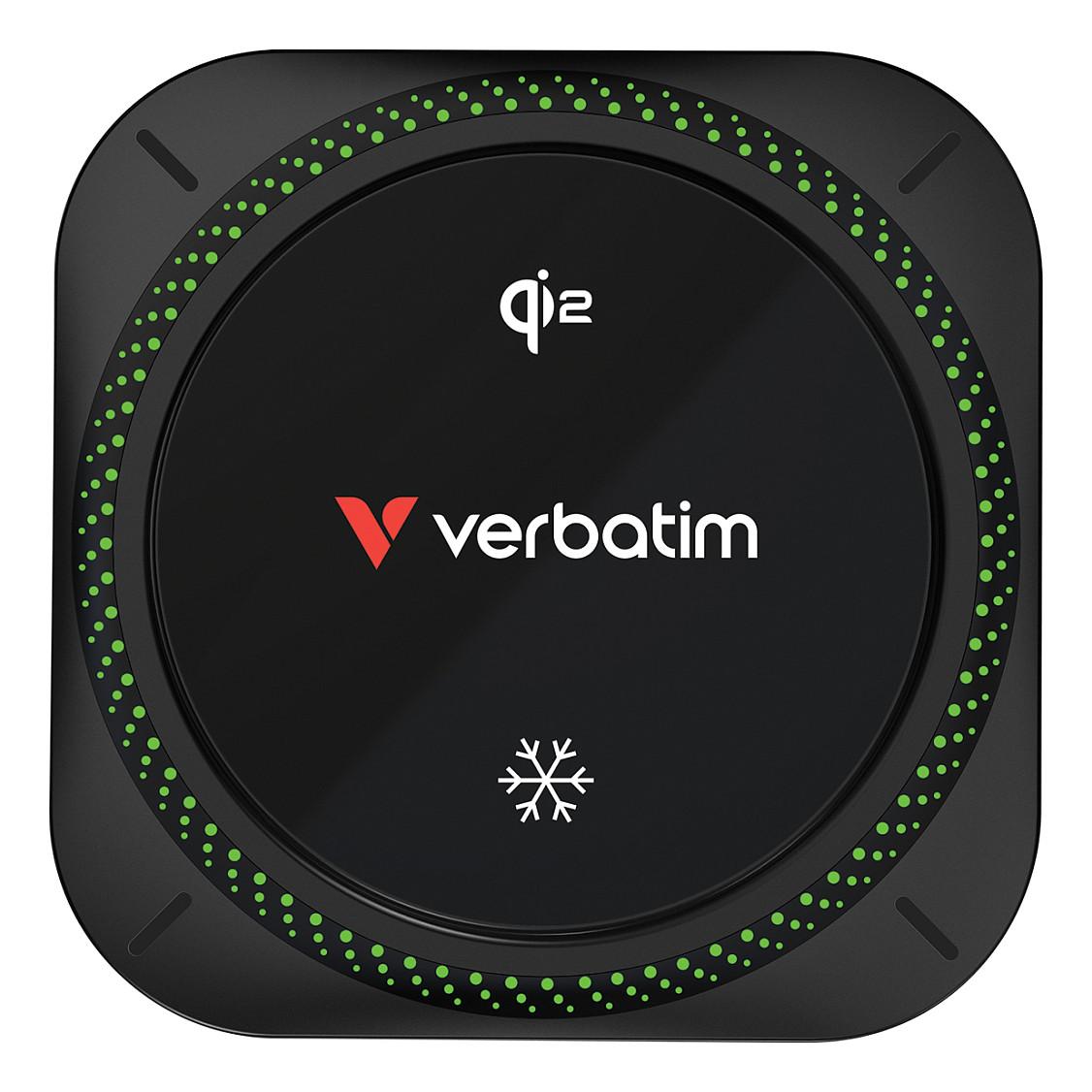 Adapter Telefoni për Veturë Verbatim CND-01, Karikim Wireless Qi2, Magnetic, 15W, USB-C, Kabllo 1m - Zezë - 7