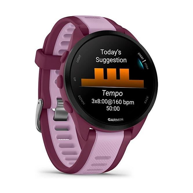 Orë e mençur Garmin Forerunner 165 Music, 1.2", AMOLED, GPS, 4GB, Garmin Pay – Vjollcë - 3