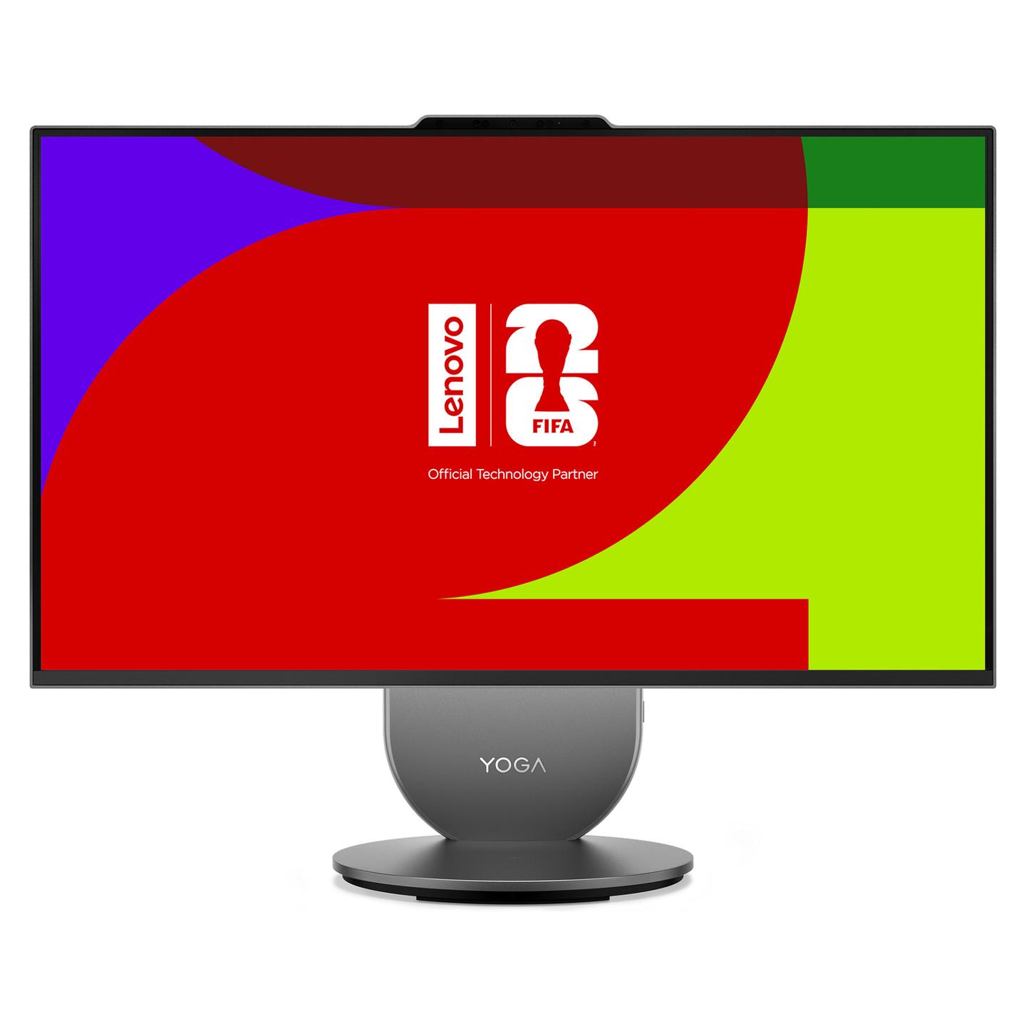 AIO Lenovo Yoga 27IPH11, Ultra 7 356H, 32GB LPDDR5X, 1TB, 27" QHD IPS Touch, Intel Graphics, Tastierë & Maus - Hiri - 2