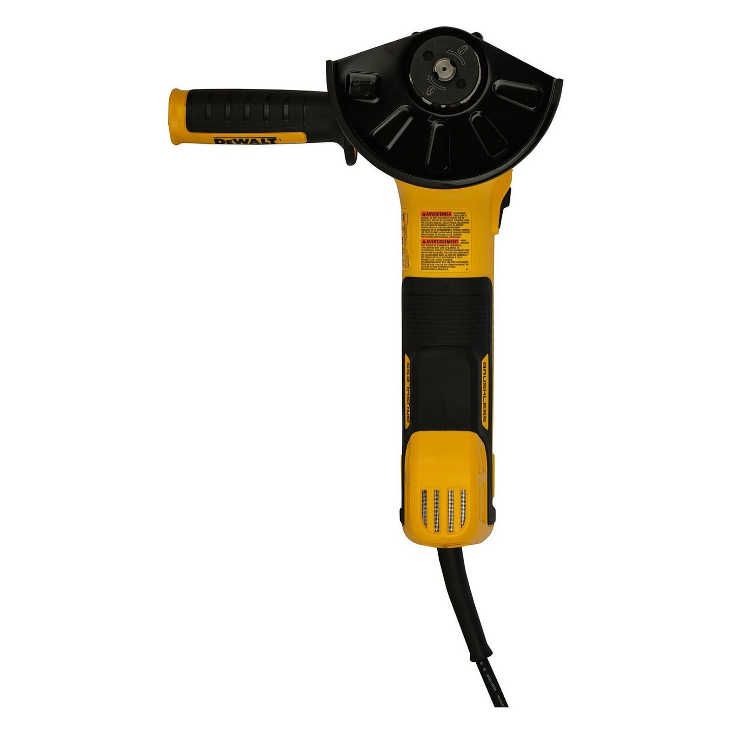 Grirëse Këndore DeWALT DWE4347-QS, 1700W, Brushless, 125mm, 10500rpm, M14, 2.3kg - Zezë/Verdhë - 6